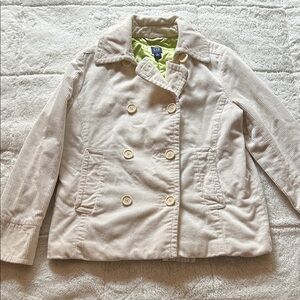 GAP Women's Lined Corduroy Pea Coat